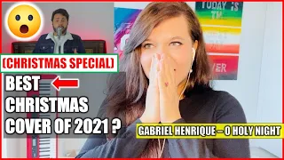 WOW...Best Christmas Song Cover? Gabriel Henrique Reaction - Oh Holy Night | Reaction Video 2021