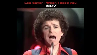 Leo Sayer "When I Need You" (Restored) 1976