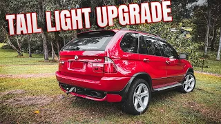 BMW E53 X5 LED Tail Light Upgrade Install: Modern Look!