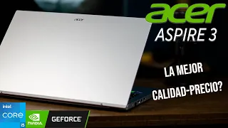 ✅ACER ASPIRE 3 | La mas ECONOMICA de ACER |Calidad Precio? i5 12th-MX550 |Review Completa | PTReview