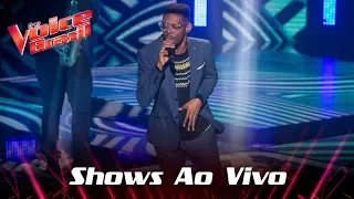 Kevin Ndjana canta 'Mina do Condomínio' nos Shows Ao Vivo - The Voice Brasil | 7ª Temporada