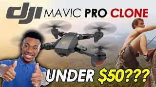 DJI Mavic Pro Clone Review - Meet The Visuo XS809HW WiFi FPV Camera Drone