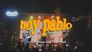 boy pablo live at São Paulo (Fabrique Club) - 04/20/2022