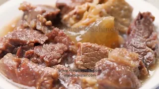 how to make canned beef, Meat Canning Production Line, how corned beef is made in factory