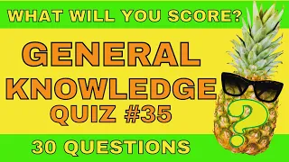 General Knowledge Quiz #35: Trivia Fun: Multiple Choice: Pub Quiz Challenge.