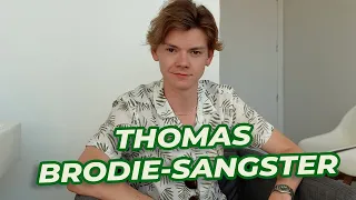 Thomas Brodie-Sangster talks about Newtmas, the cast of The Maze Runner and The Queen's Gambit.