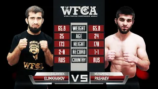Саламбек Элимханов vs. Мухаммад Пашаев | Salambek Elimkhanov vs. Muhammad Pashaev | WFCA 49