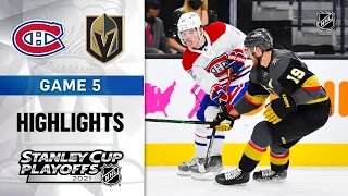 Semifinals, Gm 5: Canadiens @ Golden Knights 6/22/21 | NHL Highlights