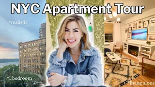 1 Bedroom NYC Apartment Tour | living alone in nyc in my 30s