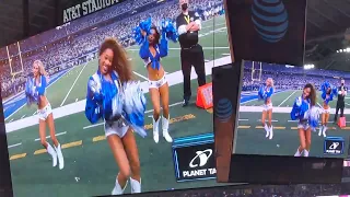 Dallas Cowboys cheerleaders planet tan gameday girl Caroline 1/16/22