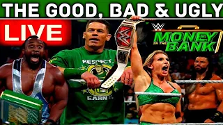 🔴 LIVE WWE MITB: Roman Reigns FURIOUS As John Cena RETURNS! Big E & Ash WIN Money In The Bank 2021