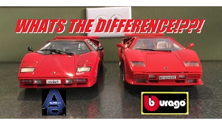 What's The Difference Between A Bburago And An AUTOart??