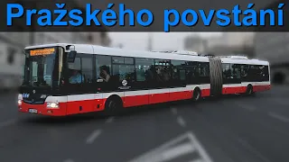 Autobusy Praha - Pražského povstání 07/2023