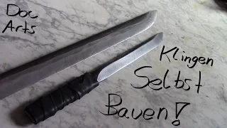 Messer Klinge selbst schleifen Tutorial/Anleitung