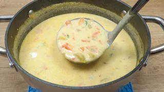 The most delicious soup I've ever eaten. Norwegian cream soup. You will love it