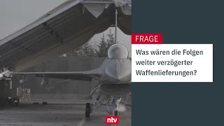 "Erste Einsätze westlicher Kampfjets im Verborgenen möglich" - Reisners Blick auf die Front | ntv