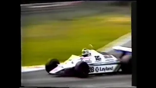 F1 Belgian GP 1980 Zolder Elio de Angelis Accident