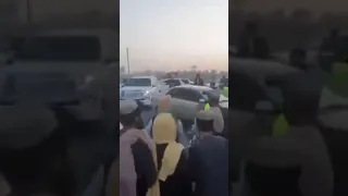 Afghanistan_ Mullah Abdul Ghani Baradar Akhund Convoy Reach Kandahar