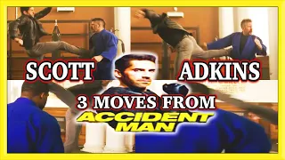 SCOTT ADKINS Teaches 3 Crazy Kicks From Accident Man | Learn from Boyka