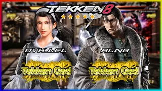 TEKKEN 8 Replays Stars - JUN ( Tekken God ) VS DRAGUNOV ( Tekken God )