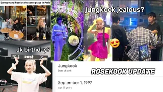 Jungkook is Jealous? | Rosè Jk birthday | #Rosekook real | rosekookiee_