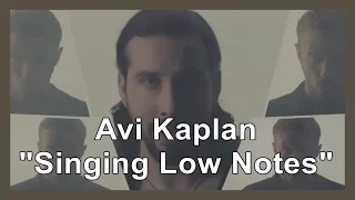 Avi Kaplan "Singing Low Notes"