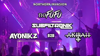 Ayonikz B2B Subfiltronik B2B Akirah #NoFuFu Takeover @ Northern Invasion 2020 | Montreal