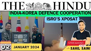 The Hindu Newspaper Analysis | 02 January  2024 | Daily Current Affairs Analysis UPSC IAS