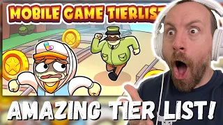 AMAZING TIER LIST! SocksStudios mobile game tier list (REACTION!!!)