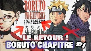 LE RETOUR DE BORUTO ! CHAPITRE 81