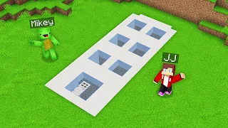 Mikey and JJ Found a FLAT SKYSCRAPER in Minecraft (Maizen)