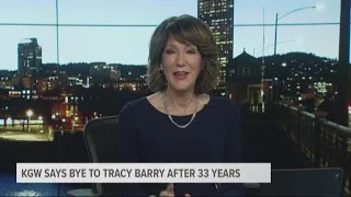Longtime anchor Tracy Barry says goodbye to KGW after 33 years