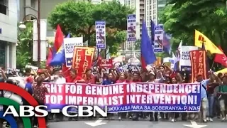 Karapatan ng PH sa Scarborough Shoal iginiit sa protesta | TV Patrol