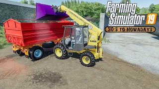 Silage transporting, Harvest!★ Farming Simulator 2019 Timelapse ★ Old Streams Farm★ 7