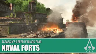 Assassin's Creed Black Flag - All Naval Forts