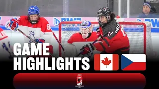 Highlights: Canada vs Czechia | 2024 #U18WomensWorlds