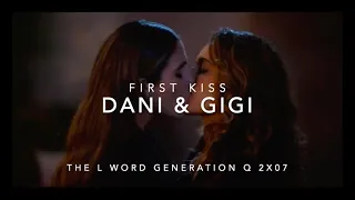 Dani and Gigi - First Kiss 'It's Real' || The L Word Generation Q  -  2x07