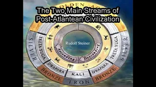 The Two Main Streams of Post Atlantean Civilization By Rudolf Steiner