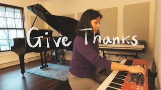 Give Thanks jazz piano 거룩하신 하나님 주께 감사드리세 재즈피아노