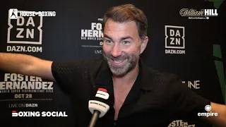 Eddie Hearn REVEALS Anthony Joshua vs Francis Ngannou Plan Next, SLAMS Tyson Fury & Praises Ngannou