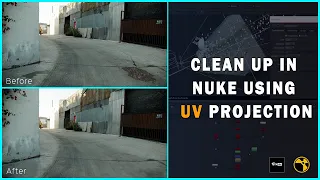 HOW TO DO CLEAN UP USING UV PROJECTION METHOD | VFX VIBE