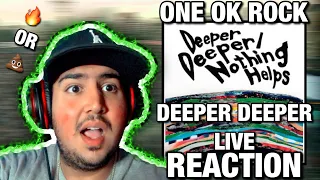 THE ENERGY.. ⚡⭐ | ONE OK ROCK - DEEPER DEEPER LIVE AT THE MIGHTY LONG FALL AT YOKOHAMA REACTION