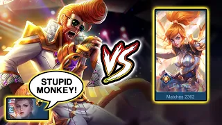 What happens when I pick Sun in Mythical Glory vs Godly Fanny | Mobile Legends