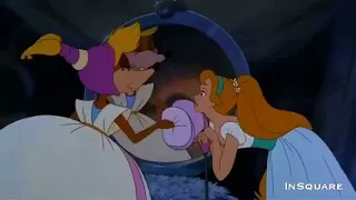 Thumbelina marry the mole reversed and super slow