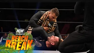 MJF Wants to End CM Punk's Journey in the Same Place it Started | AEW Beach Break, 1/26/22