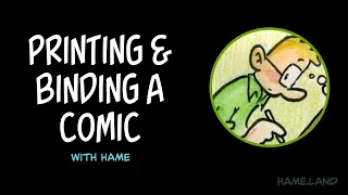 Printing & Binding a Comic