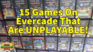 15 Of The Most Unplayable Games On Evercade!