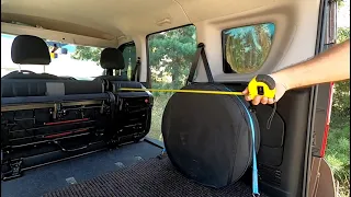Размер багажника Fiat Doblo 263