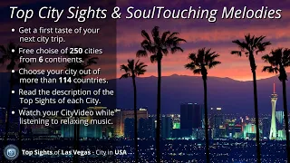 🏙 Top Sights of Las Vegas (USA🇺🇸)  & SoulTouching Melodies 🎶