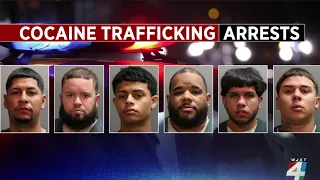 27 arrested on charges of trafficking & conspiracy to traffic cocaine